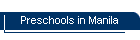 Preschools in Manila